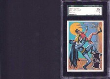 topps 1966 batman black bat #28 picture