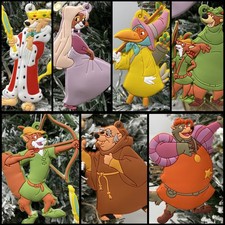 Disney Robin Hood 7 Piece  Christmas Ornaments Set - Brand New picture
