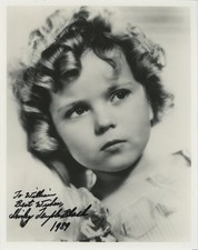 Shirley Temple Black-Vintage Signed Photograph picture