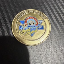 Navy F/A-18 E/F Super Hornet - Boeing 100th Delivery Challenge Coin - Rare picture