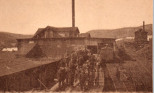 Wilmington VT Factory Mountain Mills Railroad Car Postcard Vintage picture