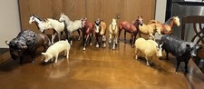 Lot of 13 Vintage Breyer Horses and Animals Mixed Lot Excellent Condition 🐎 picture