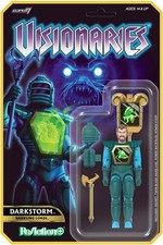 WB Super7 - Visionaries - ReAction+ Wv1 - Darkstorm (Collectible, Action Figure) picture