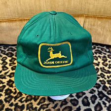 Vintage John Deere Logo SnapBack hat  picture