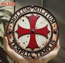 Knight Templar metal Sign picture