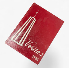 1966 Veritas St Agnes Academy Houston Texas Yearbook Catholic School Vintage picture