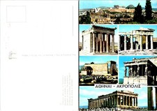 The Acropolis, Souvenir of Athens Greece Postcards unused 56164 picture