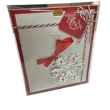 Lenox Jeweled Snowflake Christmas Ornament Charm #893181 - Original Box Case picture
