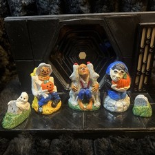1989 Vintage Halloween 2.75 Inch Figurines Hand Painted Super Rare 🔥 picture
