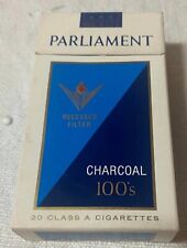 Vintage Parliament 100’s Filter Cigarette Cigarettes Cigarette Paper Box Empty picture