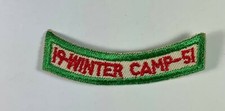 1952 Occoneechee Council Camp Durant Raleigh, NC Winter Camp Segment [HT108] picture