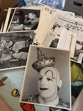 Circus Hal Haviland Clown  - Original Huge Rare Collection Photos Neg Etc picture