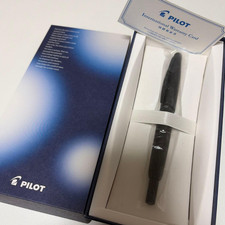 PILOT Capless Vanishing Point Matte Black Fountain Pen 18K EF Nib Japan picture