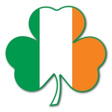 Irish Flag Shamrock Magnet picture