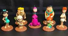 1992 Hanna-Barbera Flintstones PVC  Figurines Complete Set Of 7 Crystal Craft 2