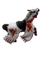 Papo 39388 Dragon King’s Horse Red  Medieval Knight War Horse Figure Fantasy NWT picture