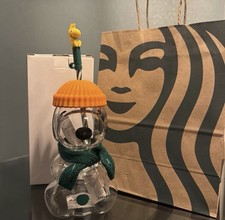 Authentic USA SELLER 2026 Starbucks The Snoopy™ Glass Cold Cup picture