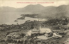 PC POSTCARD NEW CALEDONIA, PACIFIC, PANORAMA DE THIÉ, Vintage Postcard (b19293) picture