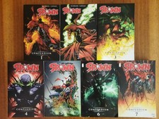 Spawn Compendium Vol 1-7 Complete TPB Set ~ HTF picture