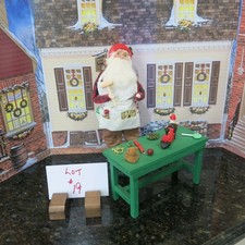 Byers Choice Working  Santa with Table  $65.00 (Lot 19) picture
