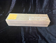 VINTAGE Corning Glass Works Color Filter Set Farrand Interference 18/20 Plates o picture