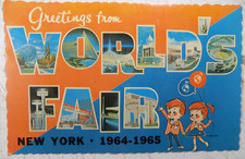 NEW YORK WORLD'S FAIR 1964 Unmailed POSTCARD Dexter Press 81013-B picture