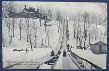 1909 Saratoga Springs New York Ben Riley's Toboggan Slide Postcard picture