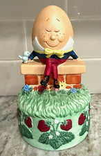 Vintage 1989 Brenda Thomas Once Upon a Rhyme Humpty Dumpty Figurine 6.5” Nursery picture