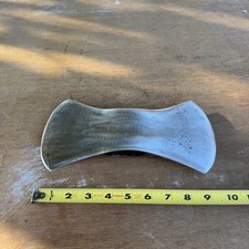 Vintage PLUMB 4 Lbs Double Bit Axe Head 10'' x 5-1/4'' Nice Pattern picture