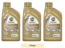 Castrol EDGE 0W-20 Advanced Full Synthetic Motor Oil (3 packs) Extended Perf picture