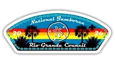 BSA RIO GRANDE COUNCIL OA 272 JAMBOREE 2026 JSP CSP PATCH RARE SOUTHWEST ART picture