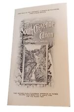 1900s In South Cheyenne Canon with Pen & Camera Colorado View Book picture