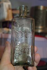 Antique, 6 1/4'', Steel Green, SUTHERS, Medicine, Bottle, Item #A - 5962 picture