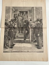 HARPER'S WEEKLY January 31, 1885 John Brown on His Way to Execution Civil Rights picture