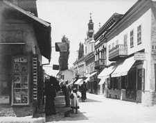 Sarajevo Street Scene 1910 Old Illustration Photo picture