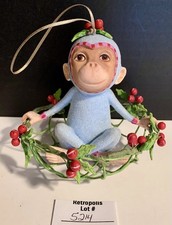 Rare Patience Brewster Krinkles Chimpanzee Jambo Adu Ornament Mackenzie Childs picture
