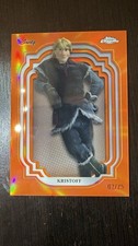 2024 Topps Chrome Disney Kristoff True Orange /25 Read Description picture