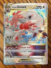 Pokémon TCG Hisuian Zoroark VSTAR SWSH298 Black Star Promo Holo English NM picture