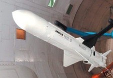 B-3 MM-40 Exocet MBDA Missile Desk Wood Model  picture
