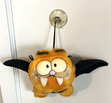 Vintage Garfield Batty Vampire Window Cling Dakin Plush Dracula Hanging Bat RARE picture