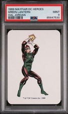 1989 MAYFAIR DC HEROES GREEN LANTERN HAL JORDAN PSA 9 picture