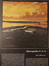 1947 Esquire Art Paintings Cityscapes Chesley Bonestell San Francisco New York picture