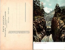 Brünigbahn Passhöhe Switzerland Train Mountain Scenic Postcard Unposted picture