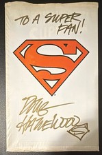 SkyBox 1993 Superman Bloodlines Collector's Set Autographed by Doug Hazelwood picture