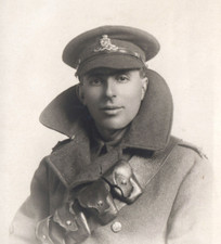 WWI British Army Soldier KIA Real Photo Postcard RPPC picture