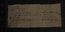 1755 Promissory Note From Dunstable (Now MA/NH) Signed by John Alford Tyng Rare picture