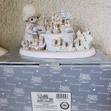 2002 Precious Moments FROM THE BEGINNING 25th ANNIVERSARY LIMITED EDITION 110238 picture