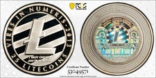 🔥2013 25 LTC  LEALANA SILVER PCGS DCAM FINEST GRADE KNOWN (LIKE CASASCIUS)🔥 picture