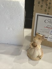 Enesco The Heart of Christmas Mouse Angel 4038671 NOB 2014 figurine Holiday picture