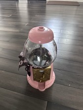 RARE Y2K Juicy Couture Full‑Size Pink Gumball Machine Let Them Eat Couture *READ picture